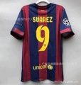 1415 barcelona home stadium printed no. 9 + 2 armbands