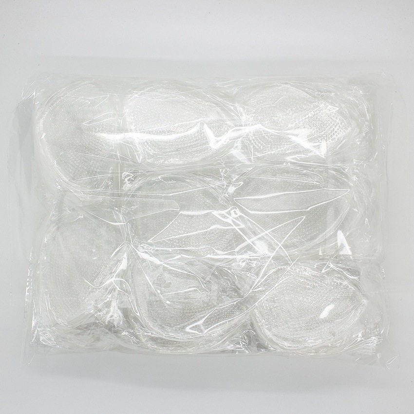 Half Size Pad Small Gift Wholesale Silicone Transparent Half Pad Anti-Pain Anti-Slip Forefoot Pad Adjustable Shoe Size Crystal Half Shoe