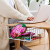 Kitchen rack hanging cabinet under cabinet hanging rack dormitory artifact wardrobe layered storage rack under table hanging basket
