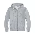 Iron zipper white rope gray green label
