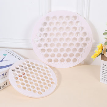 Cross-Border 61-Hole Dumpling Mold, Lazy Dumpling Making Tool, Plastic Quick Dumpling Making Tool, 61-Hole Dumpling Mold