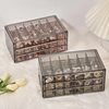 Nail jewelry storage box ring stud earrings jewelry internet celebrity drawer box jewelry storage rack display stand factory direct supply