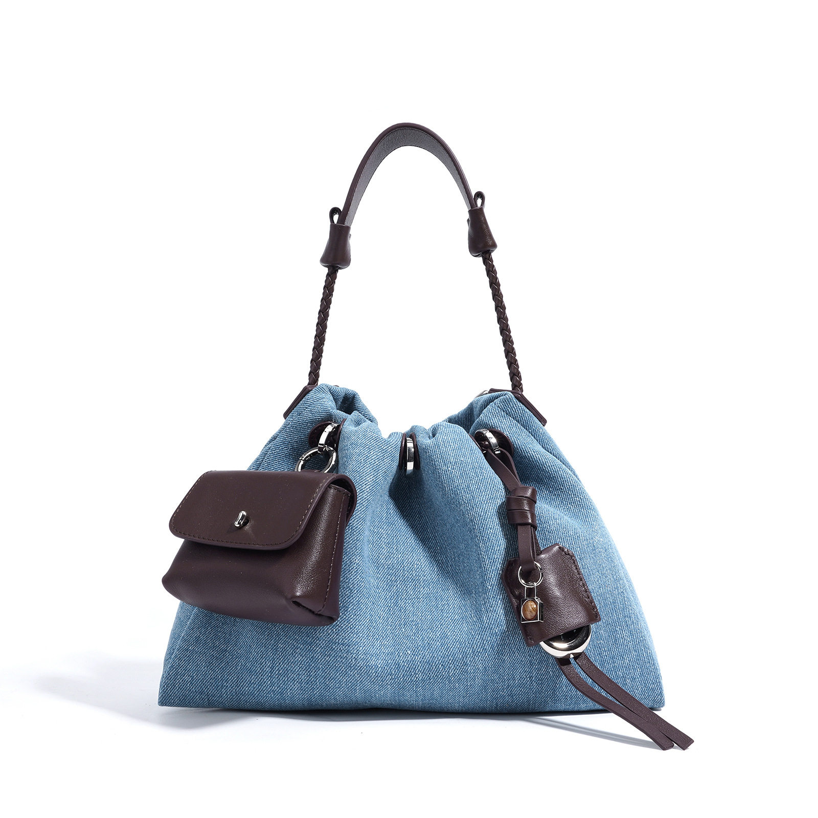 Denim phối màu mocha