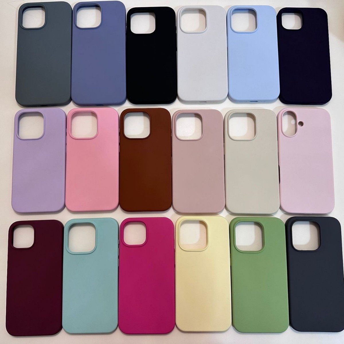 Apple 16 Mobile Phone Case Liquid Silicone iPhone14promax Lens Full-Covered Drop-Resistant 13 Solid Color Protective Case