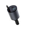 Metal four-in-one car charger super fast charging telescopic line car cigarette lighter mouth car charger PD30w bending