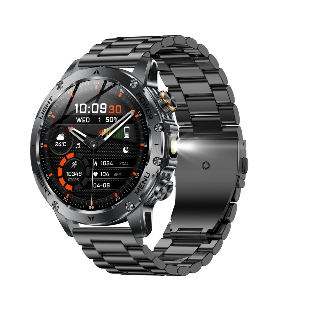 Ak87 New Cross-Border Smart Watch Super Large Battery 1000 Mah High-Definition Screen Outdoor Men's Sports Double Strap