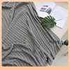 ✅ Internet-Famous Small Twist-Knit Blanket, Twist-Knit Yarn Blanket, Air-Conditioning Throw Blanket, Photo Props, Factory Direct Sales
