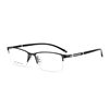 Porsche Business Half Frame Glasses Frame Men's Glasses Frame Titanium Alloy Myopia Glasses Men's Metal Frame Men's