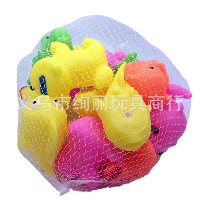 多款动物捏捏叫发声玩具 宝宝洗澡戏水玩具 浮水玩具 礼品