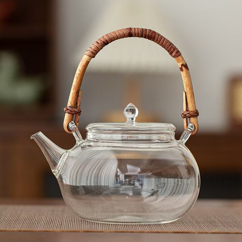 2024 new glass kettle teapot electric ceramic stove large capacity high temperature resistant tea home tea stove suit