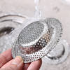 Fully Punched Kitchen Sink Filter, Vegetable Basin, Stainless Steel Sewer Garbage Filter, Hair Cage Lifter