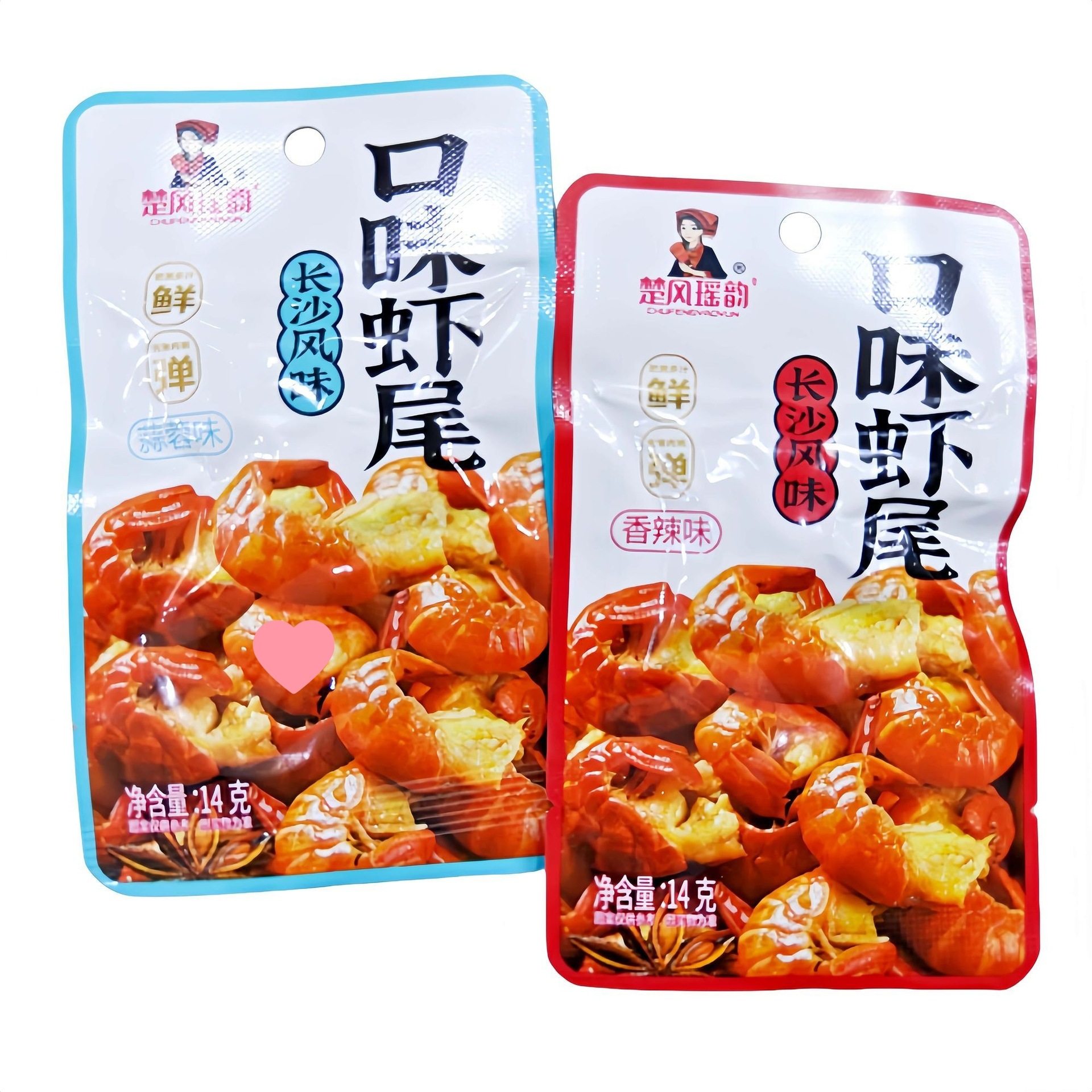 Spicy Crayfish Tail Snack with Sauce - Delicious and Satisfying [Free Shipping Wholesale]