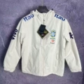 Brazilian windbreaker white plus velvet
