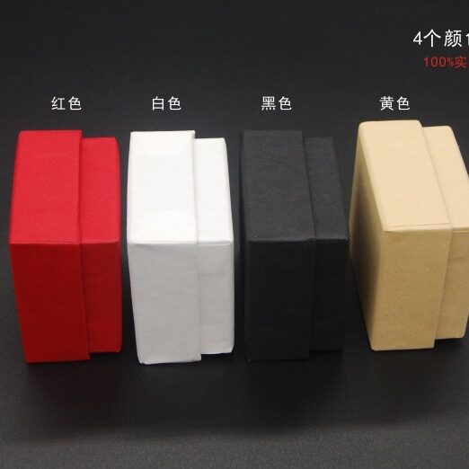5x5x3cm ring box Kraft paper jewelry box white cow Black Cow red cow yellow cow ring box jewelry box