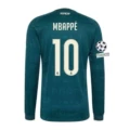 2627 real madrid away long sleeve custom jersey #10 star + champions league armband