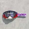 Purple-red frame transparent film (6.5 double-layer anti-fog)