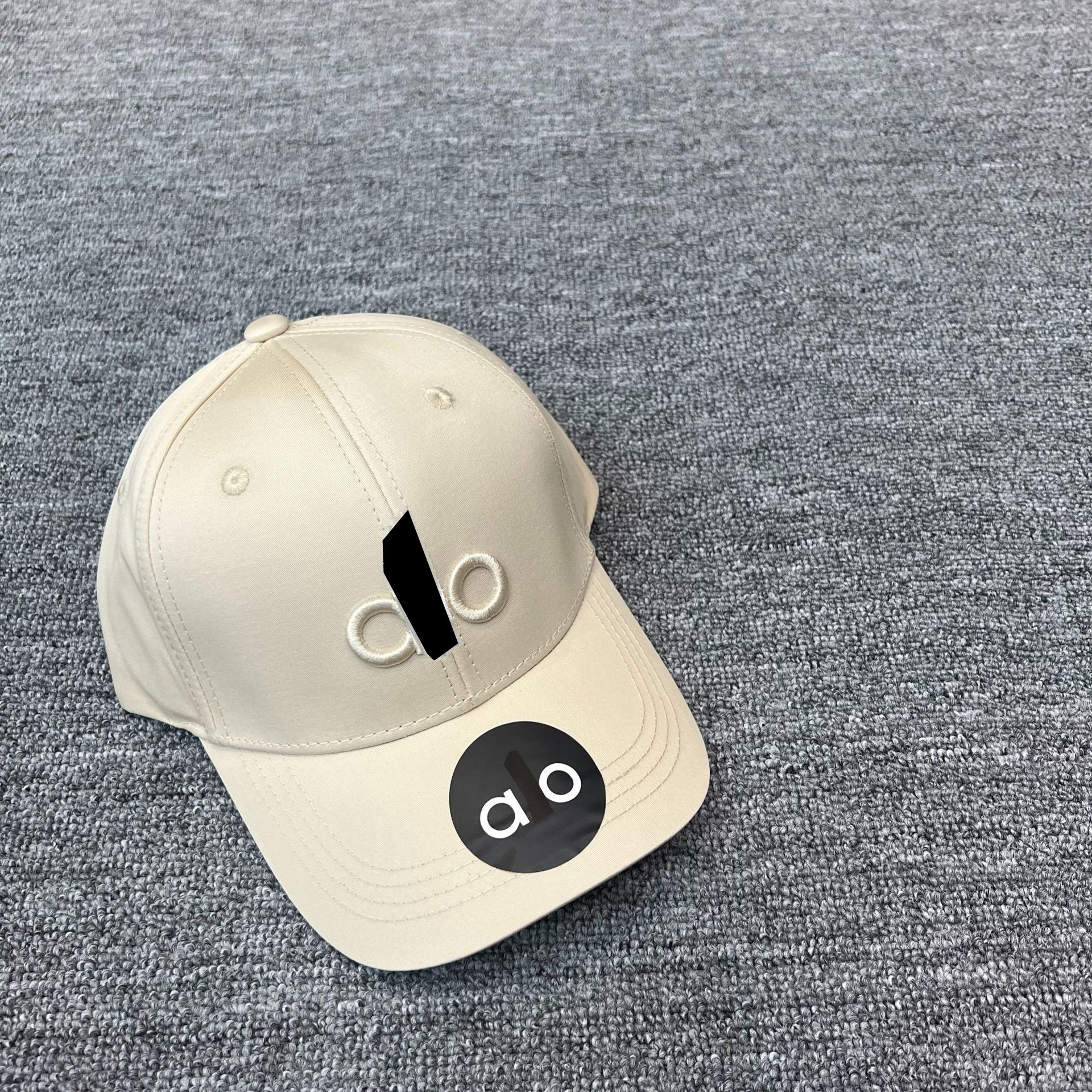 Al New Yoga Men's and Women's Hard-Top Baseball Cap Peaked Cap Couple's Breathable Sports Sun Protection Hat K-Style