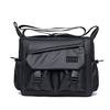25-Year-Old Men's Trendy Nylon Horizontal Square-Shaped Korean and Japanese Style Niche Waist Bag Crossbody Messenger Bag Men's Bag