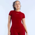 Big red short sleeves + trousers