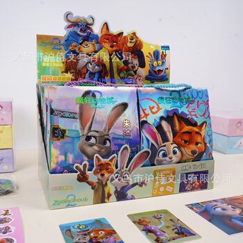 New Hot-Selling Zootopia 2 Exquisite Large Blind Box Creative Gary Snake Fox Nick Image Cultural and Creative Set Batch