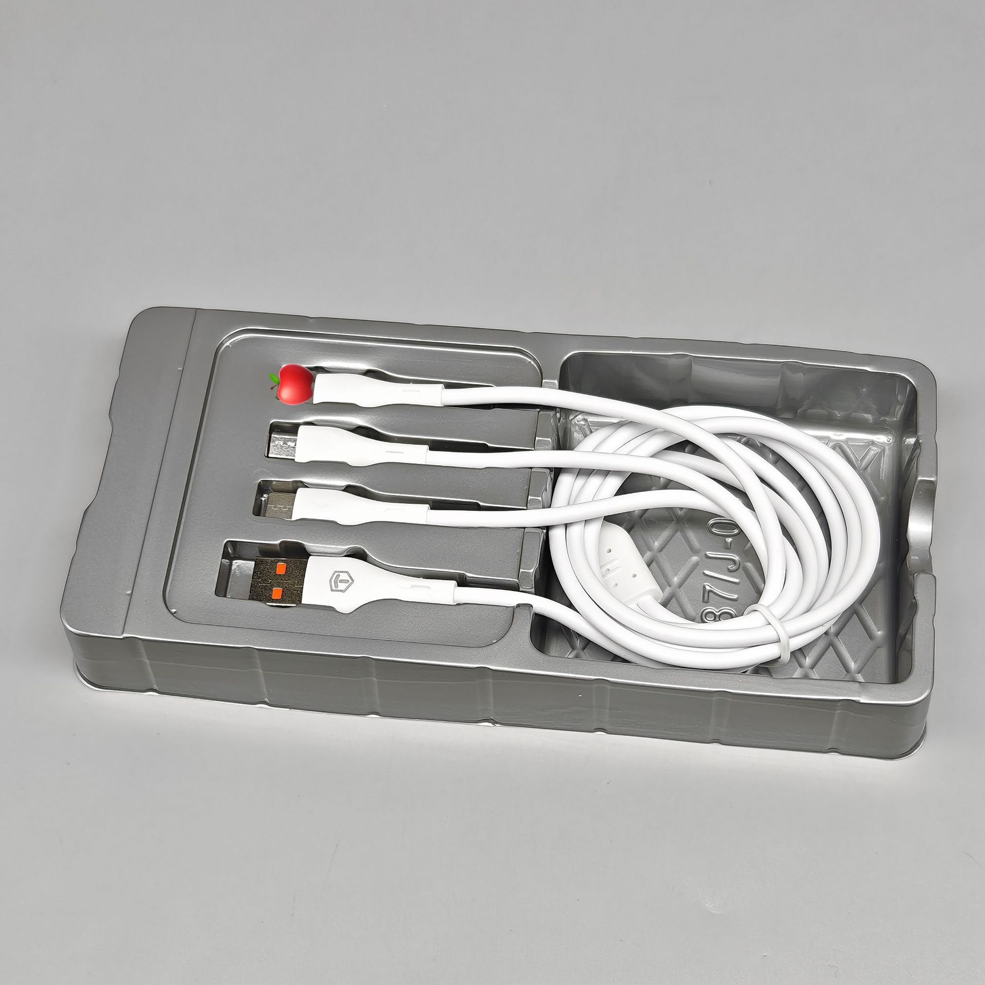 100W Fast Charging Flash Charging One to Three Mobile Phone Charging Suitable for Android Huawei Vivo Apple Oppo Mobile Phone Data Cable