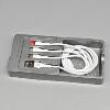 100W Fast Charging Flash Charging One to Three Mobile Phone Charging Suitable for Android Huawei Vivo Apple Oppo Mobile Phone Data Cable
