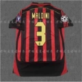 0607ac home short-sleeved custom number 3 + champions league armband