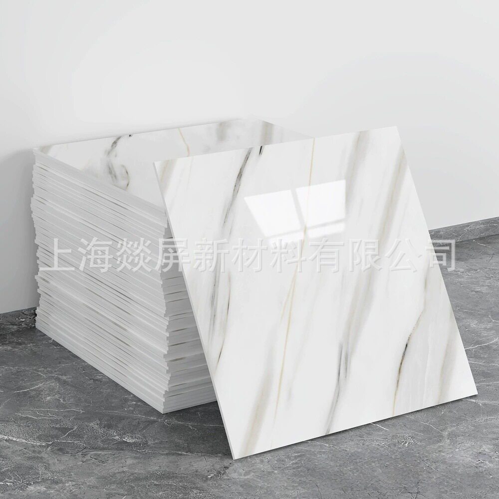 自粘防水仿瓷砖墙贴铝塑板翻新装饰遮丑大理石厨房墙面贴纸卫生间