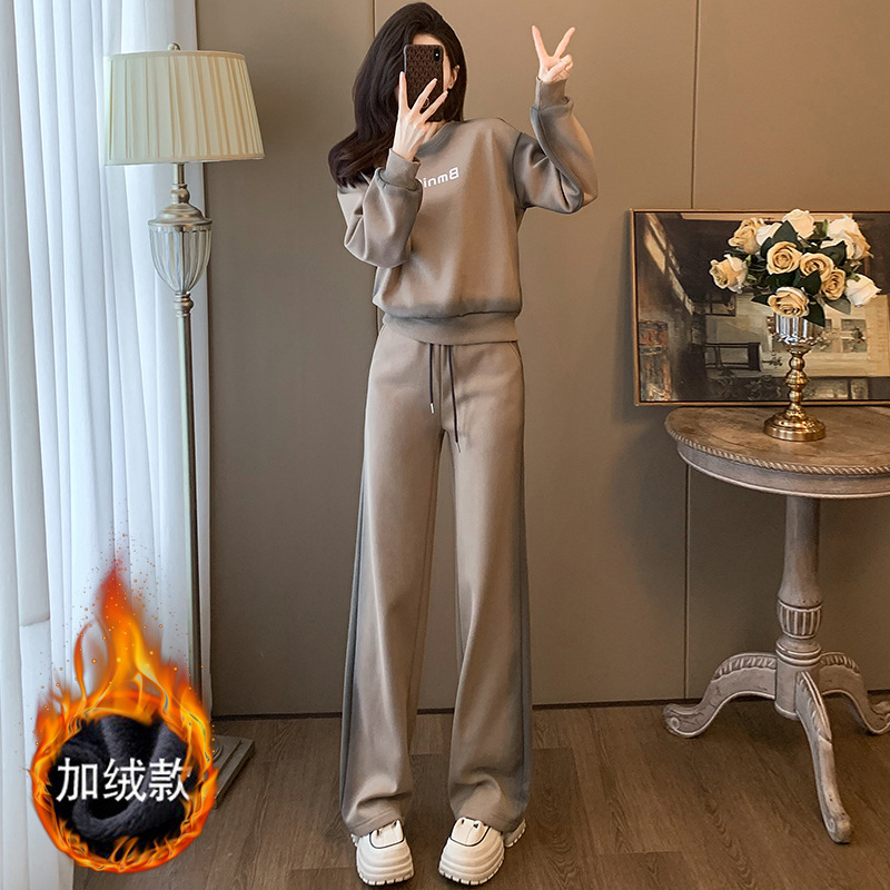 Đồ Bộ Nữ Cả Bộ 2 Món Dày Ấm Hàng Mùa Xuân Thu Đông