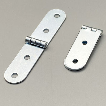 Furniture Hardware Rounded Hinge Connection Flip Fold Fixture Decorative Painting Accessories H088 Flat Hinge