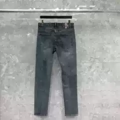 Dongguan brand factory direct tb trousers spring 2024 tide brand straight tube street tide brand retro blue jeans