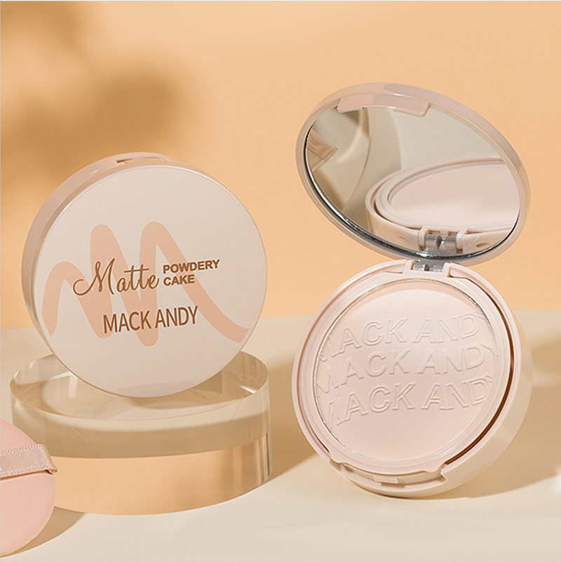 Marco Andy Soft Gauze Clear Setting Powder Natural Three-Dimensional Brightening Skin Color Repair Oil Control Long-Lasting Concealer Dry Powder