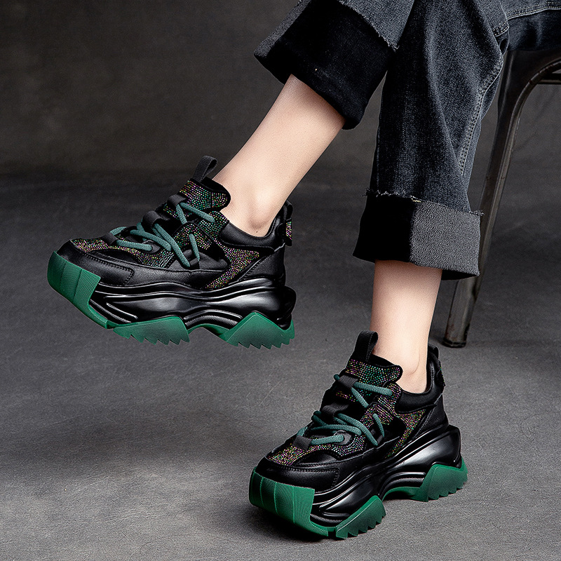 Giày Thể Thao Tăng Chiều Cao Nữ Đế Cao