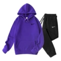 Purple blue + black label