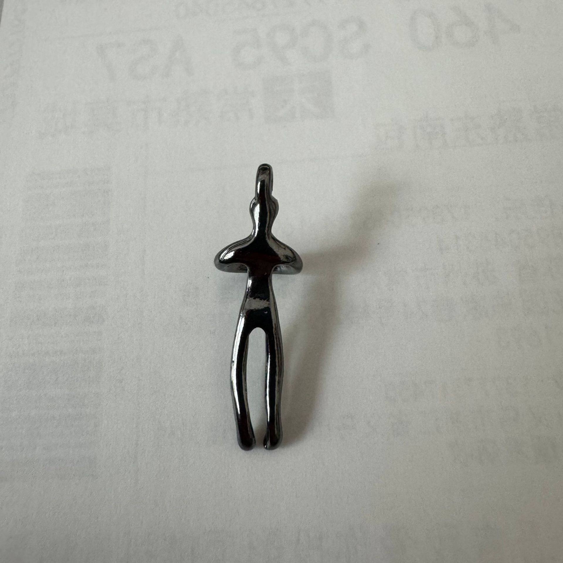 Cross-border Couple Hug Pendant Hug Necklace Women Black Fashion Pendant Couple Necklace Lovers Witness Jewelry Batch