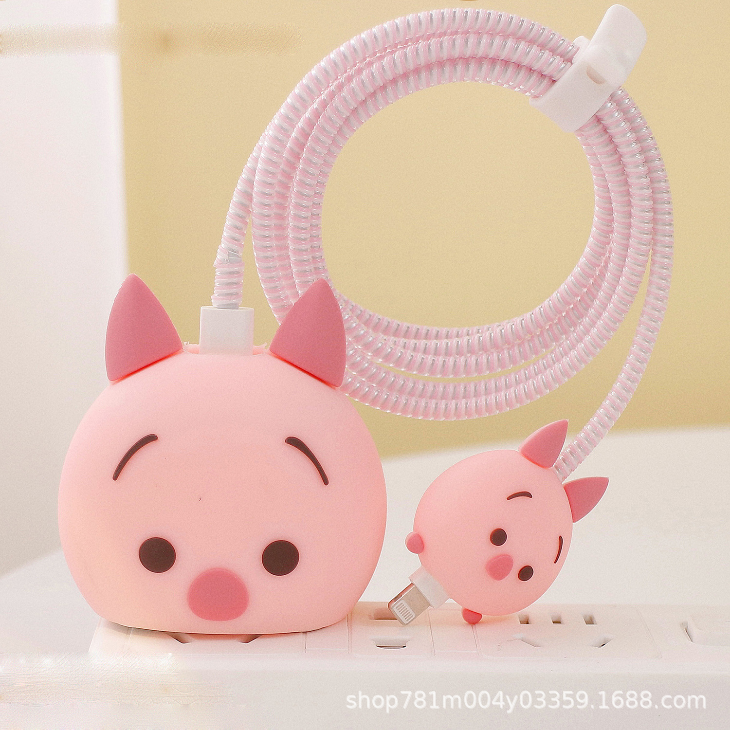 数据线保护套适用苹果充电器保护套芭芘充电头保护套充电线保护套