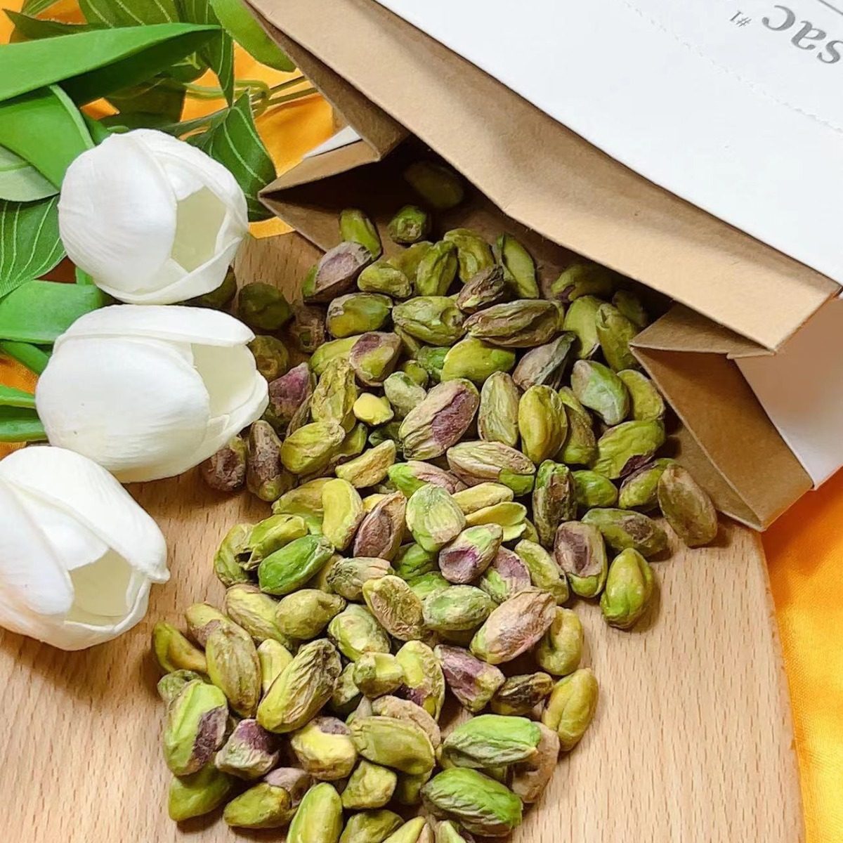 New Raw Pistachios 500g Bulk Wholesale Cooked Original Pistachios Large Capsules Nuts Roasted Pistachios Crushed