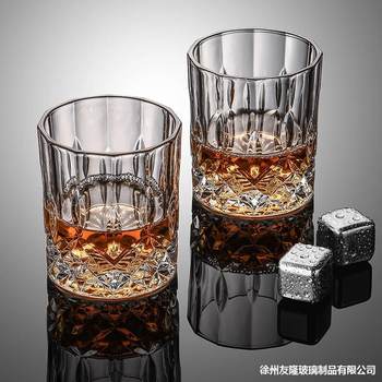 New Ktv Whiskey Glass Special Cup Ins Creative Beer Glass Classical Bar Wine Glass High-Value Household Cup