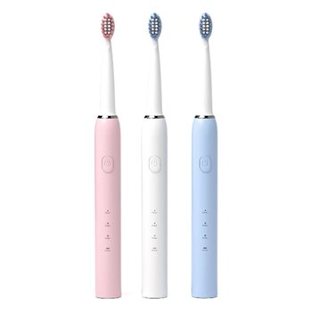 Adult Sonic Electric Toothbrush with Soft Bristles, USB Multi-Speed Charging, Brand Logo Customization, Packaging Customization Manufacturer
