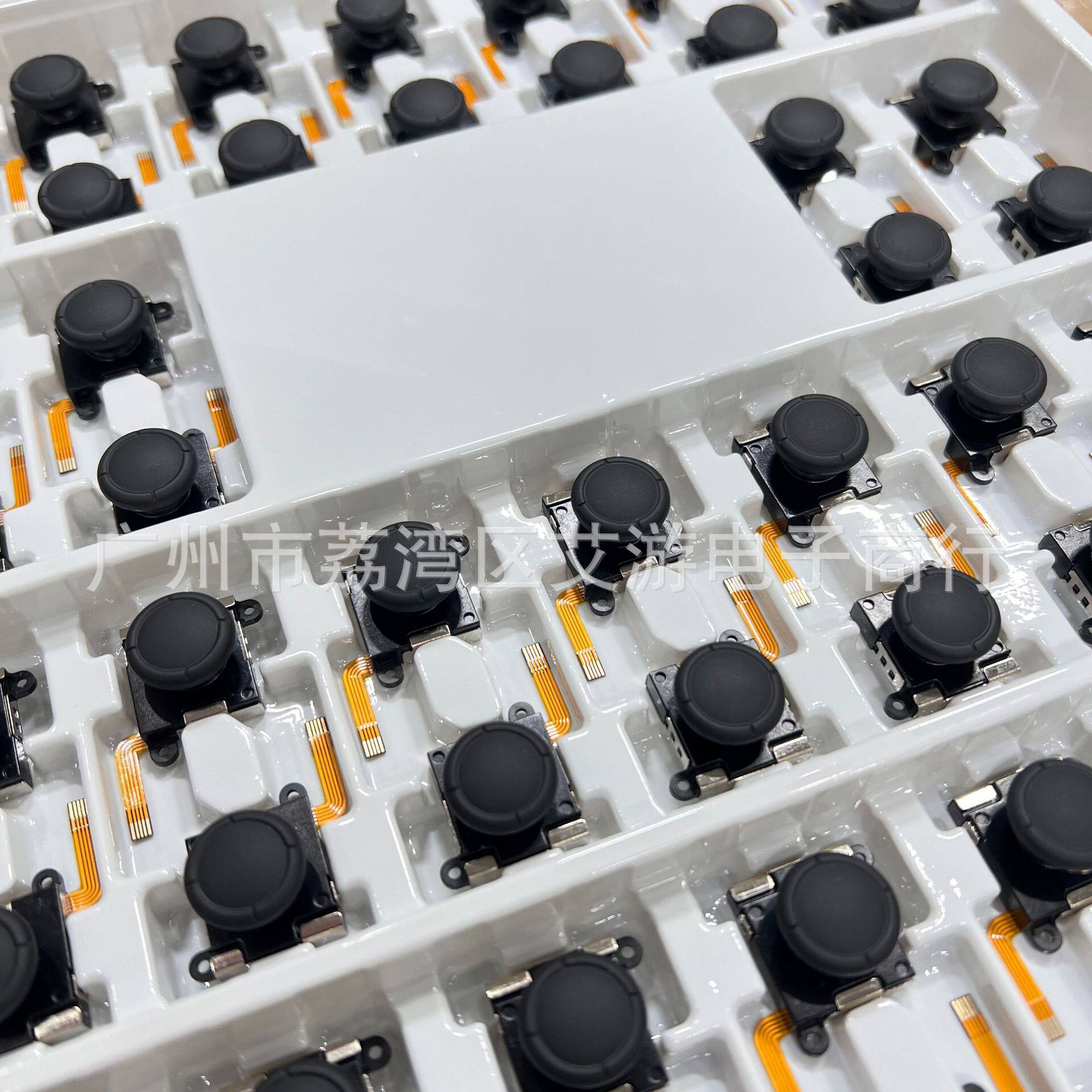 Switch Hall rocker TMR magnetoresistive upgrade NS electromagnetic rocker anti-shake joycon control silver H ALL3