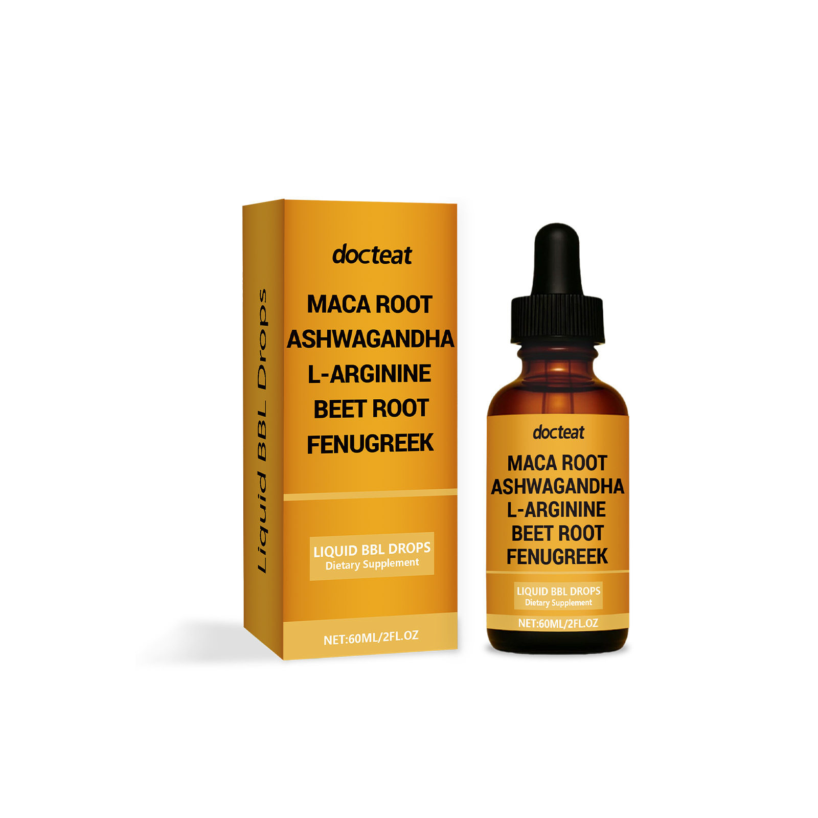 Docteat BBL滴剂 支持身体自然美丽管理身材塑造理想中的身形