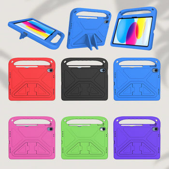 Suitable for Ipad11 Protective Case Air67 Tablet Case Pro13 Inch 2025 Anti-Fall 10Th Generation Eva Kidsren's 12.9 Stand
