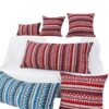 Bohemian Cotton and Linen Pillow Case Ethnic Style Decoration Long Cushion Homestay Terrace Photo Studio Shooting Big Pillow