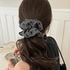 Elegant Bow Polar Dot Large Intestine Hair Ring Women's Ball Hair Rope High Elastic Durable Hair Rope Korean Style Hair Accessories