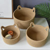 Wholesale Storage Baskets, Cotton Baskets, Woven Baskets, Rattan Remote Control Round Baskets, Trendy Storage Baskets, Direct Sales from the Manufacturer, Basket Bags
