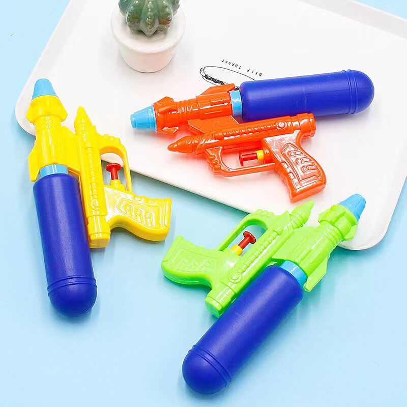 夏季儿童水枪跑男沙滩户外戏水大容量抽拉式迷你喷水枪打水仗玩具