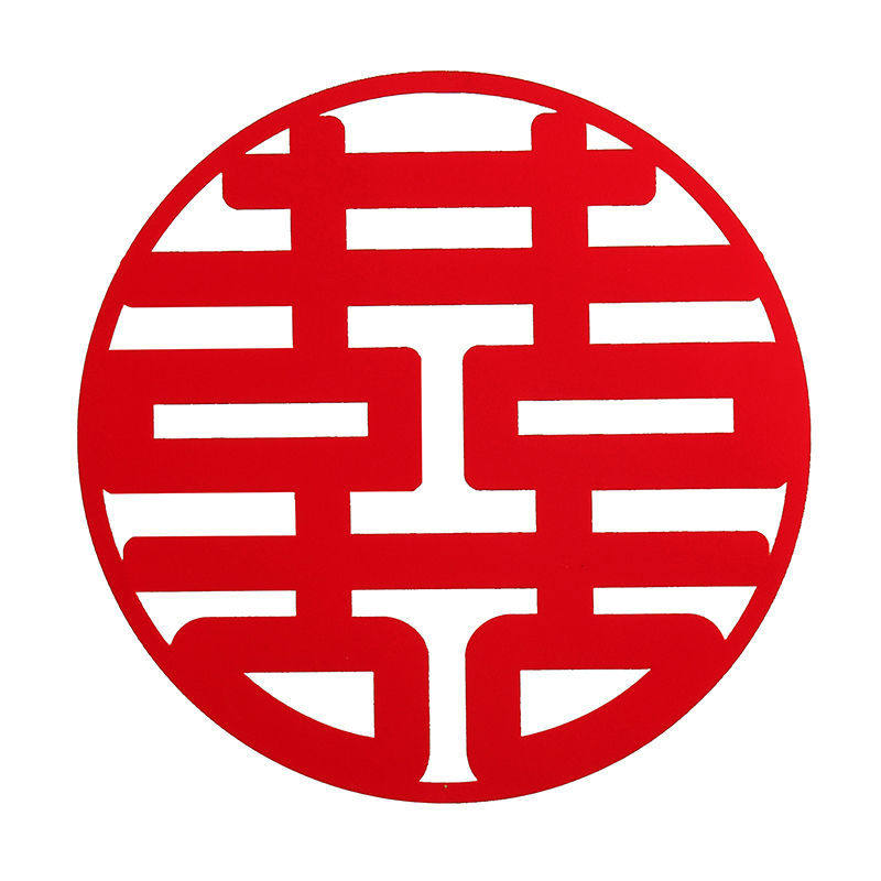 Wedding wedding supplies happy word factory wholesale large happy word window flower happy word door flocking happy word stickers for celebration