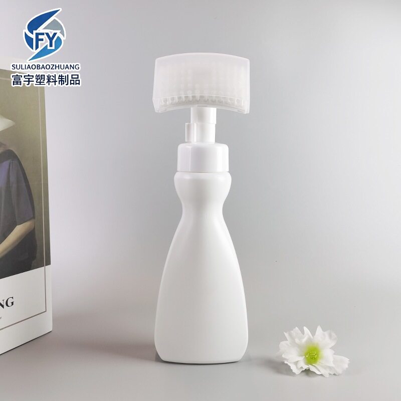 ขวดใส่สารทำความสะอาด ขนาด 300 มล. พร้อมหัวแปรง ขวดพลาสติกสำหรับน้ำยาทำความสะอาดผ้าห่ม ขวดเปล่าสำหรับสารทำความสะอาดแห้ง