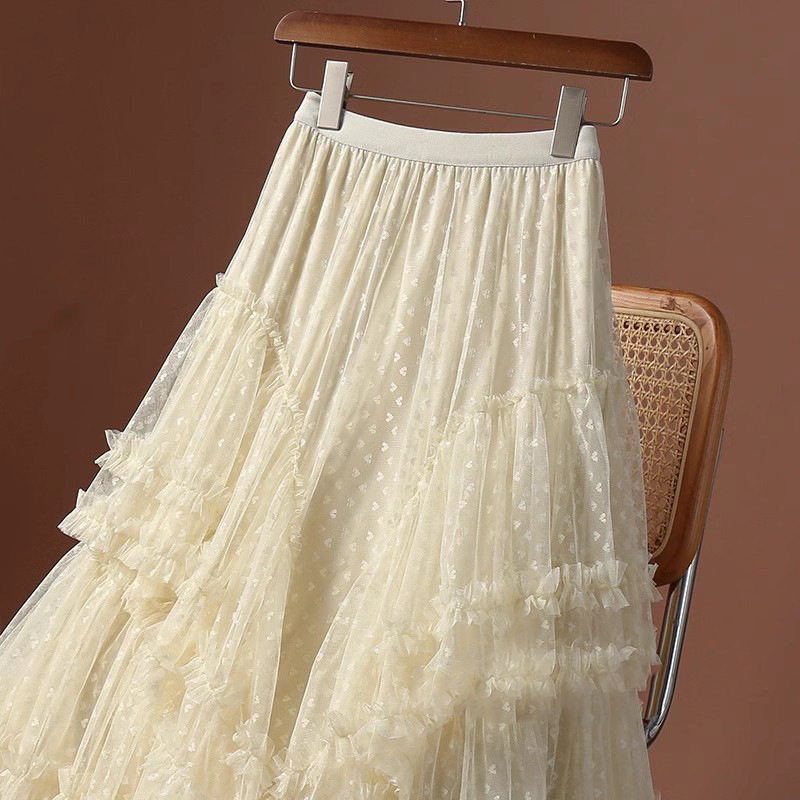 Mesh High-Waisted Skirt — Image 14