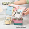 Desktop Storage Box Acrylic Transparent Box Snacks Skin Care Products Miscellaneous Basket Table Cosmetics Rack